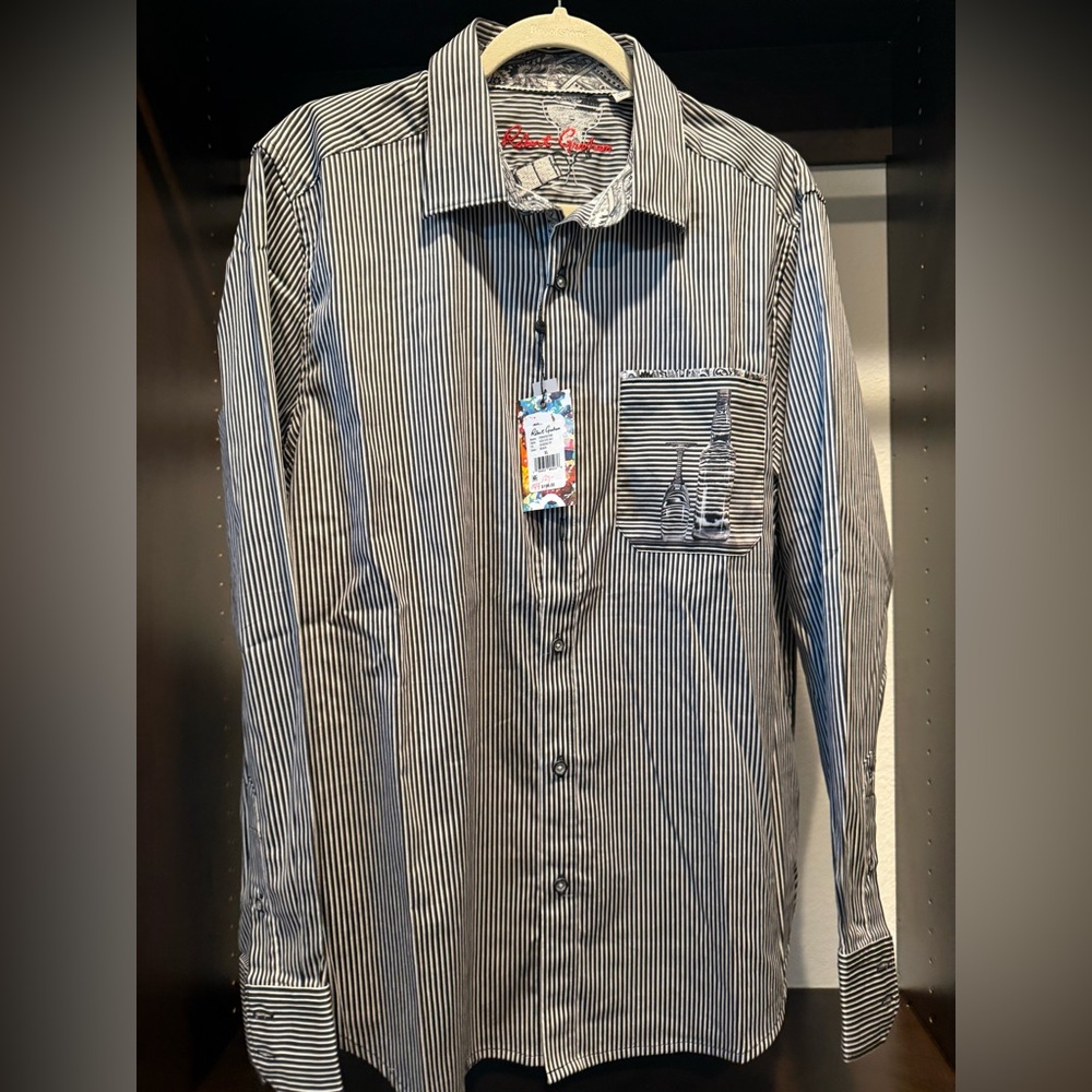 Robert Graham Limited Edition Cocktail Series Men's Shirt